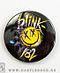значок blink-182 (лого желтое)