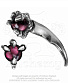  alchemy gothic ( ) e325 dragon orb claw