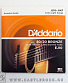 струны d'addario бронзовые для акустической гитары ej10
