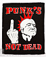 нашивка punks not dead (fuck)