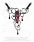 подвес alchemy gothic (алхимия готик) p706 funeral for a paramour